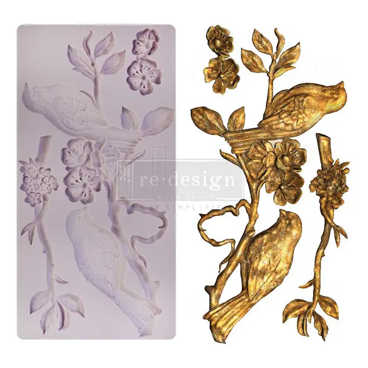 Redesign with Prima Décor Mould 5" x 8" - Blossoming Spring