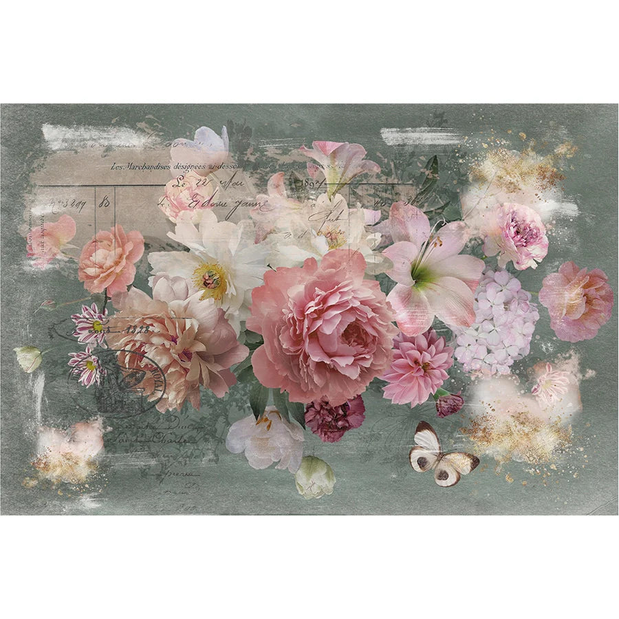 Blush Decor Weave Decoupage