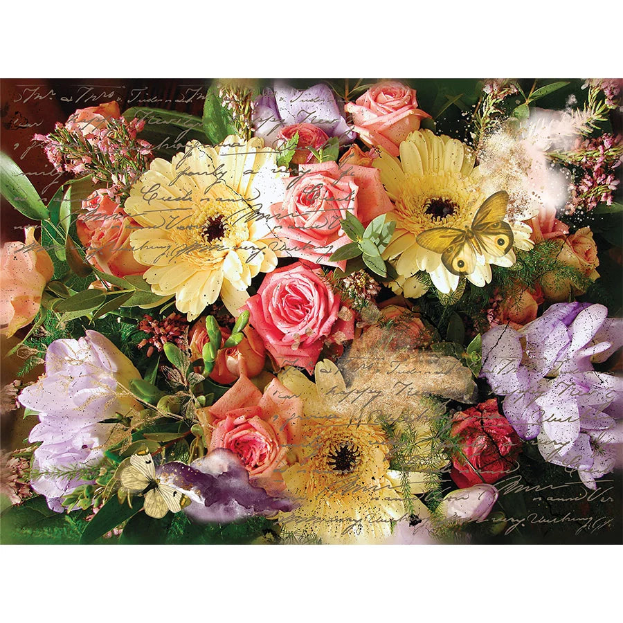 Royal Blooms Decor Weave Decoupage